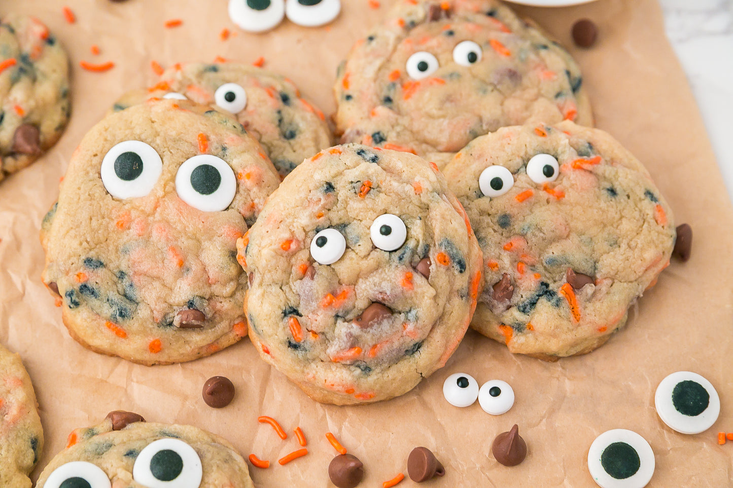 Halloween Chocolate Chip Cookies