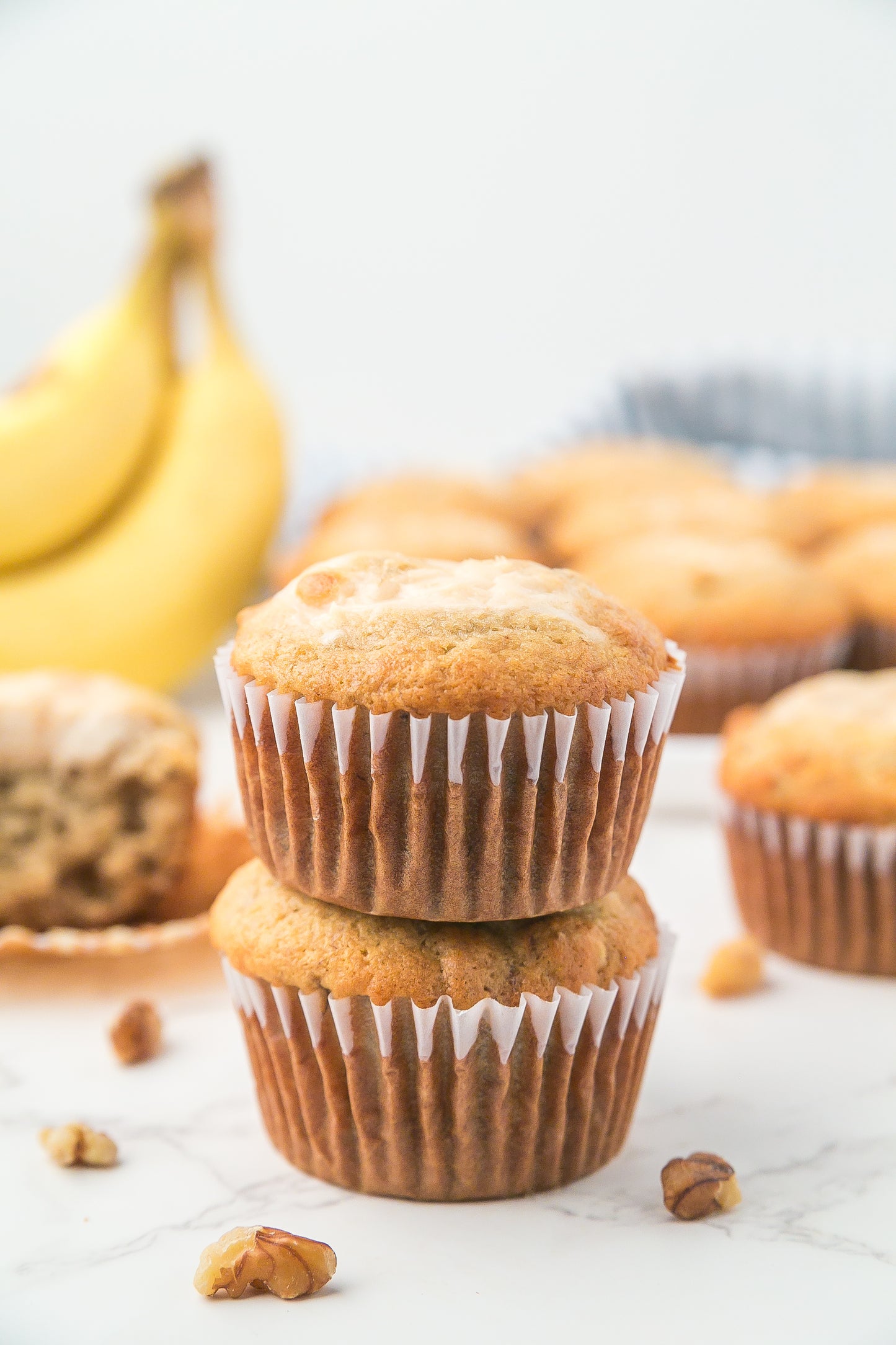 Banana Cream Cheese Muffins