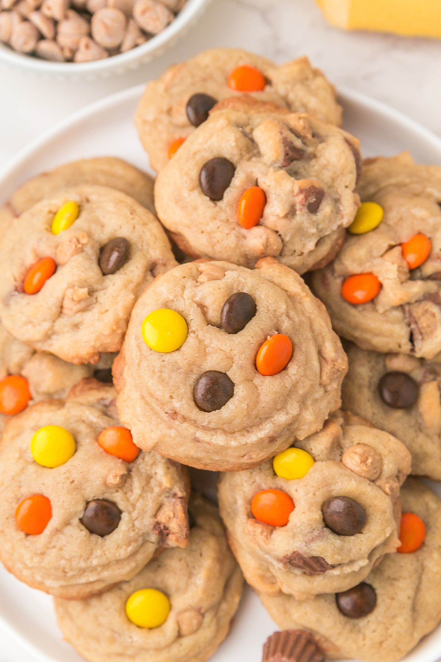 Loaded Reese's Peanut Butter Cookies