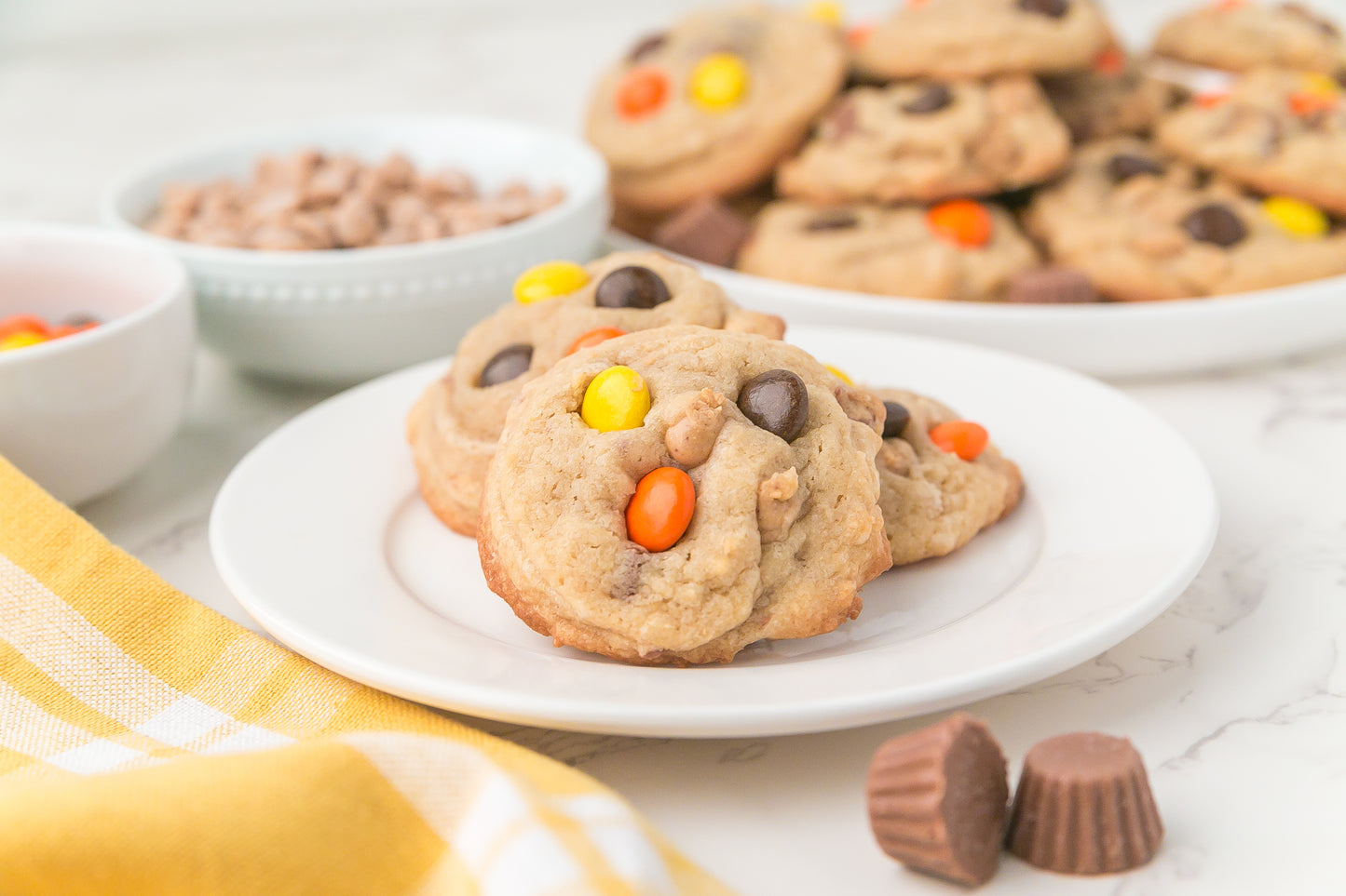 Loaded Reese's Peanut Butter Cookies