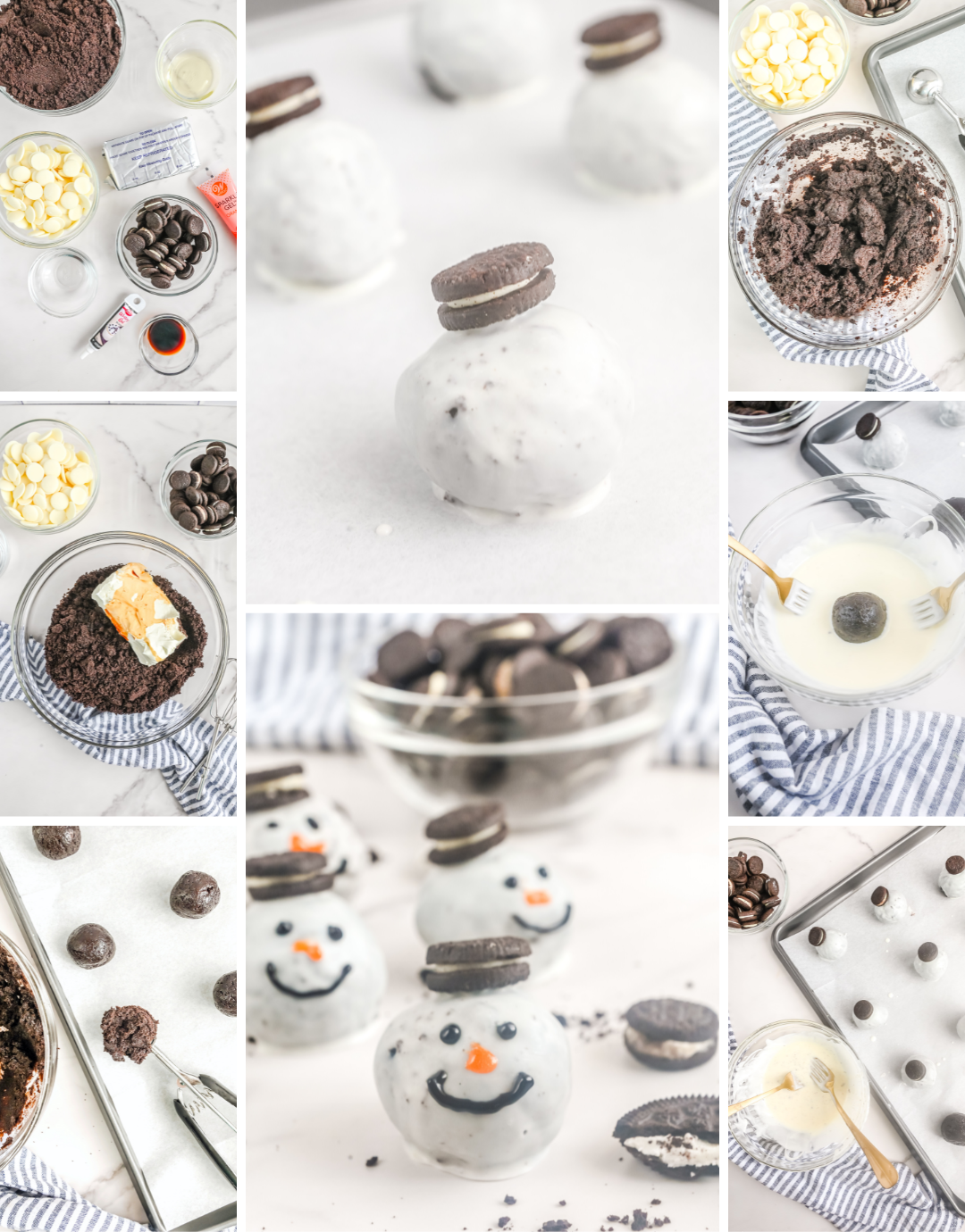 FINAL SALE - Snowman Oreo Balls