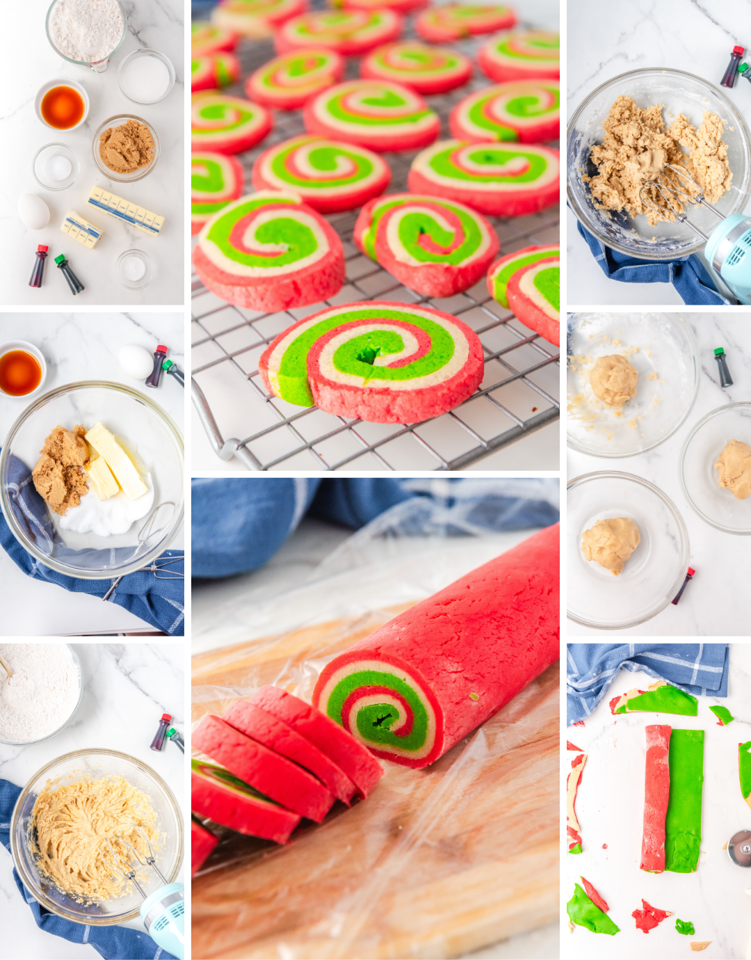 FINAL SALE - Christmas Pinwheel Cookies