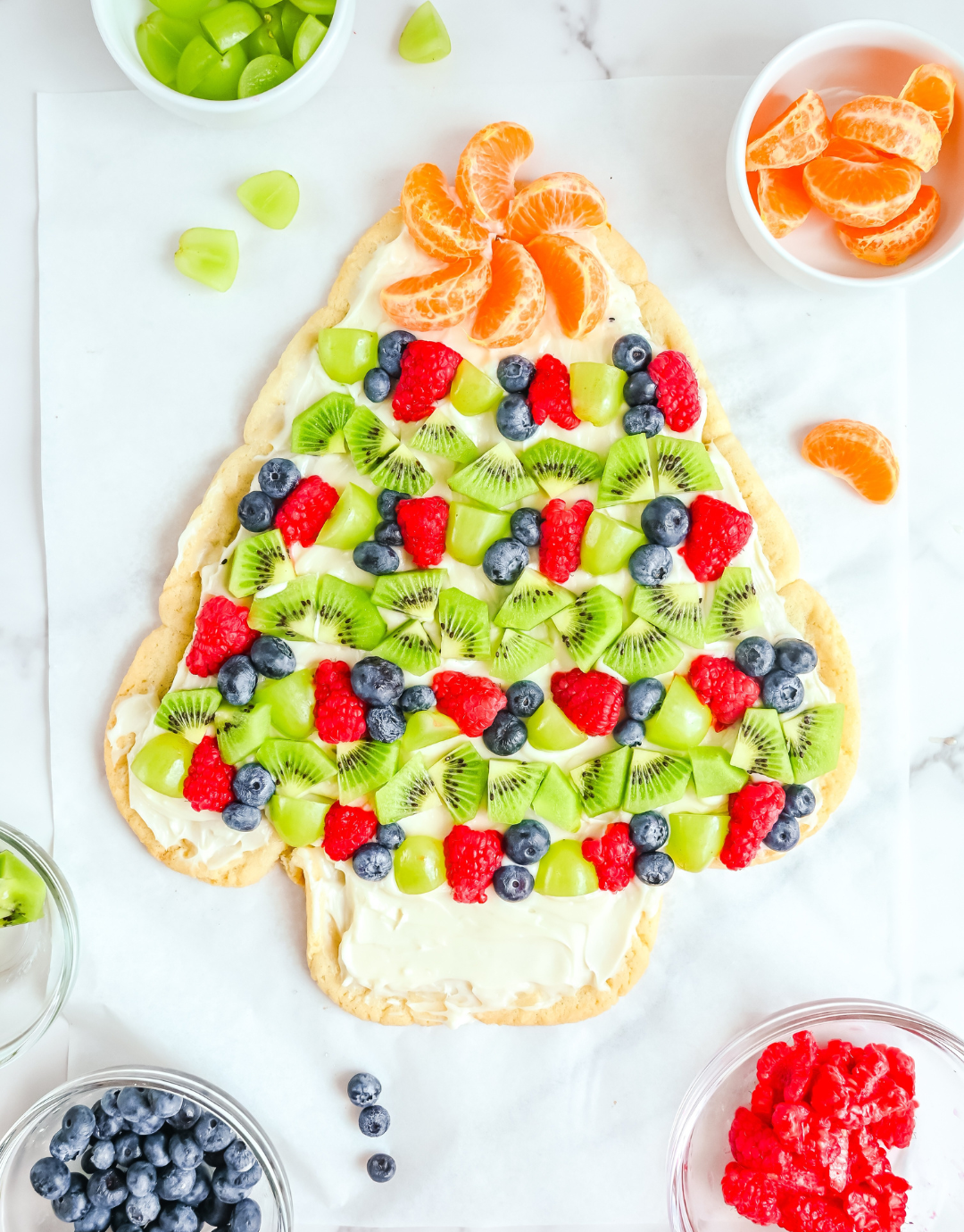 Sugar Cookie Fruit Tree
