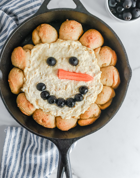 FINAL SALE - Skillet Snowman Dip