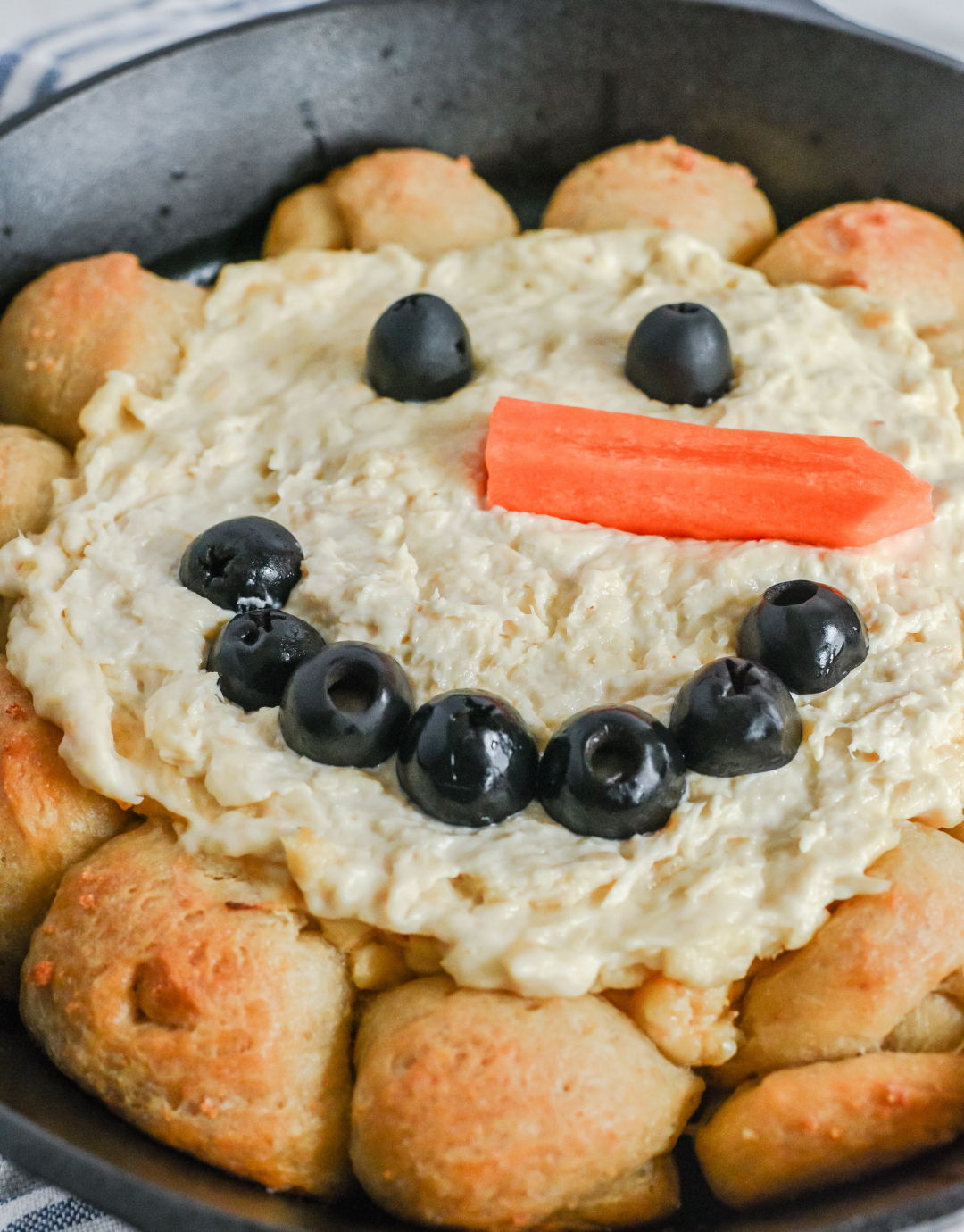 FINAL SALE - Skillet Snowman Dip