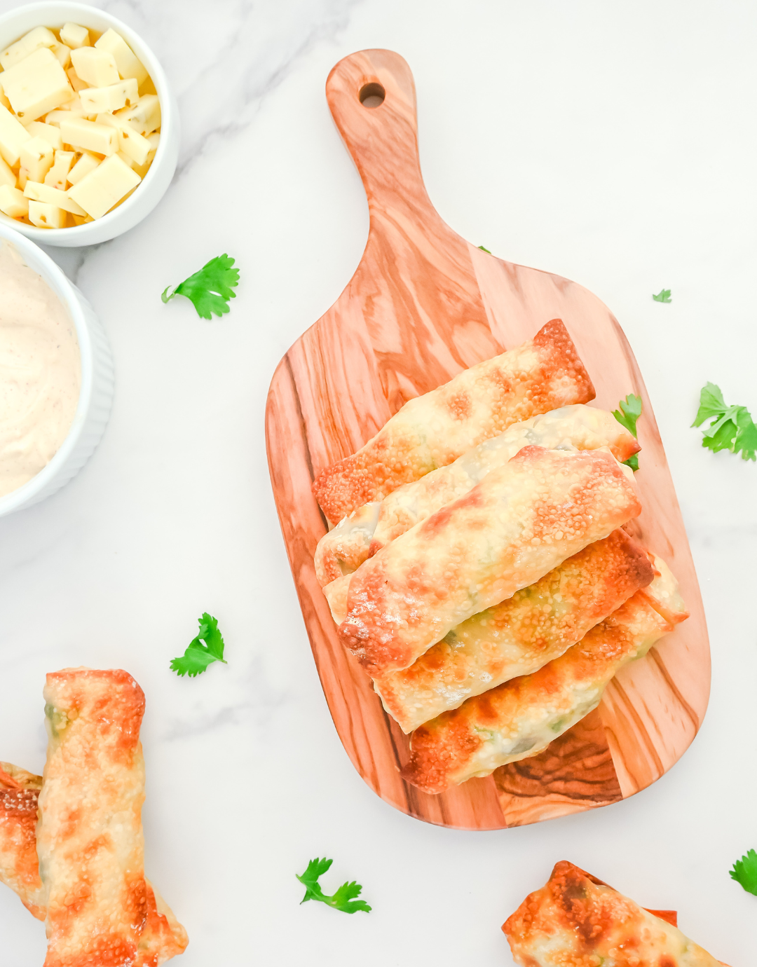 $79 SALE -Air Fryer Southwest Chicken Egg Rolls