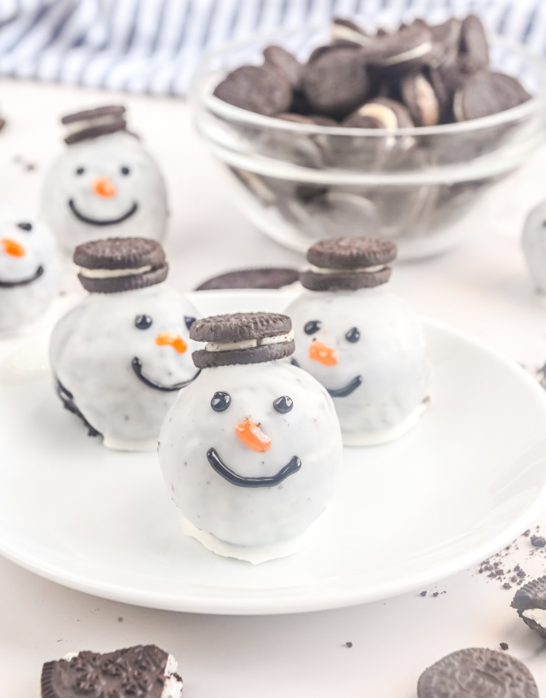 FINAL SALE - Snowman Oreo Balls