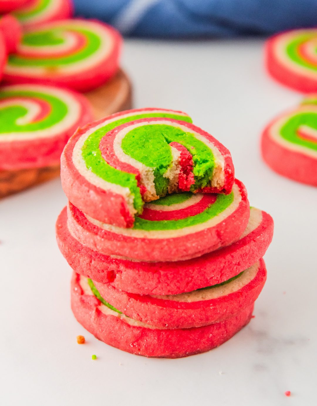 FINAL SALE - Christmas Pinwheel Cookies