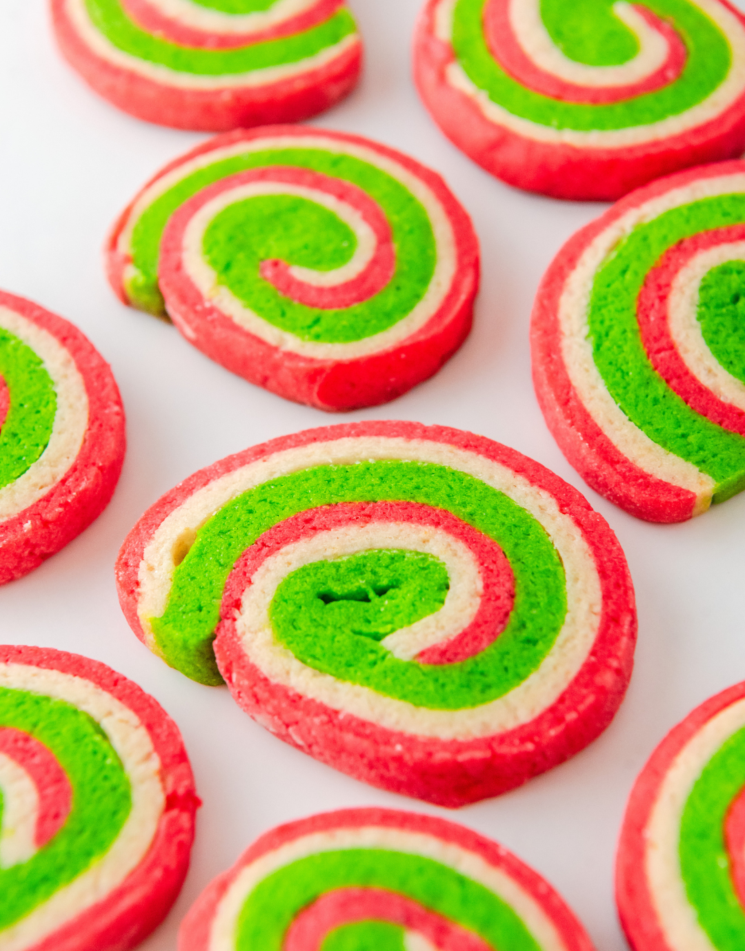 FINAL SALE - Christmas Pinwheel Cookies