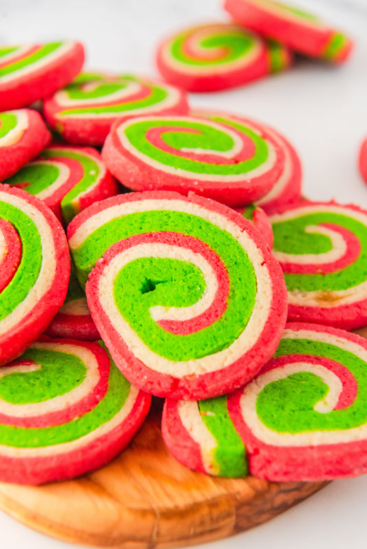 FINAL SALE - Christmas Pinwheel Cookies