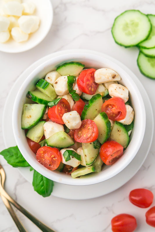 Cucumber Caprese Salad