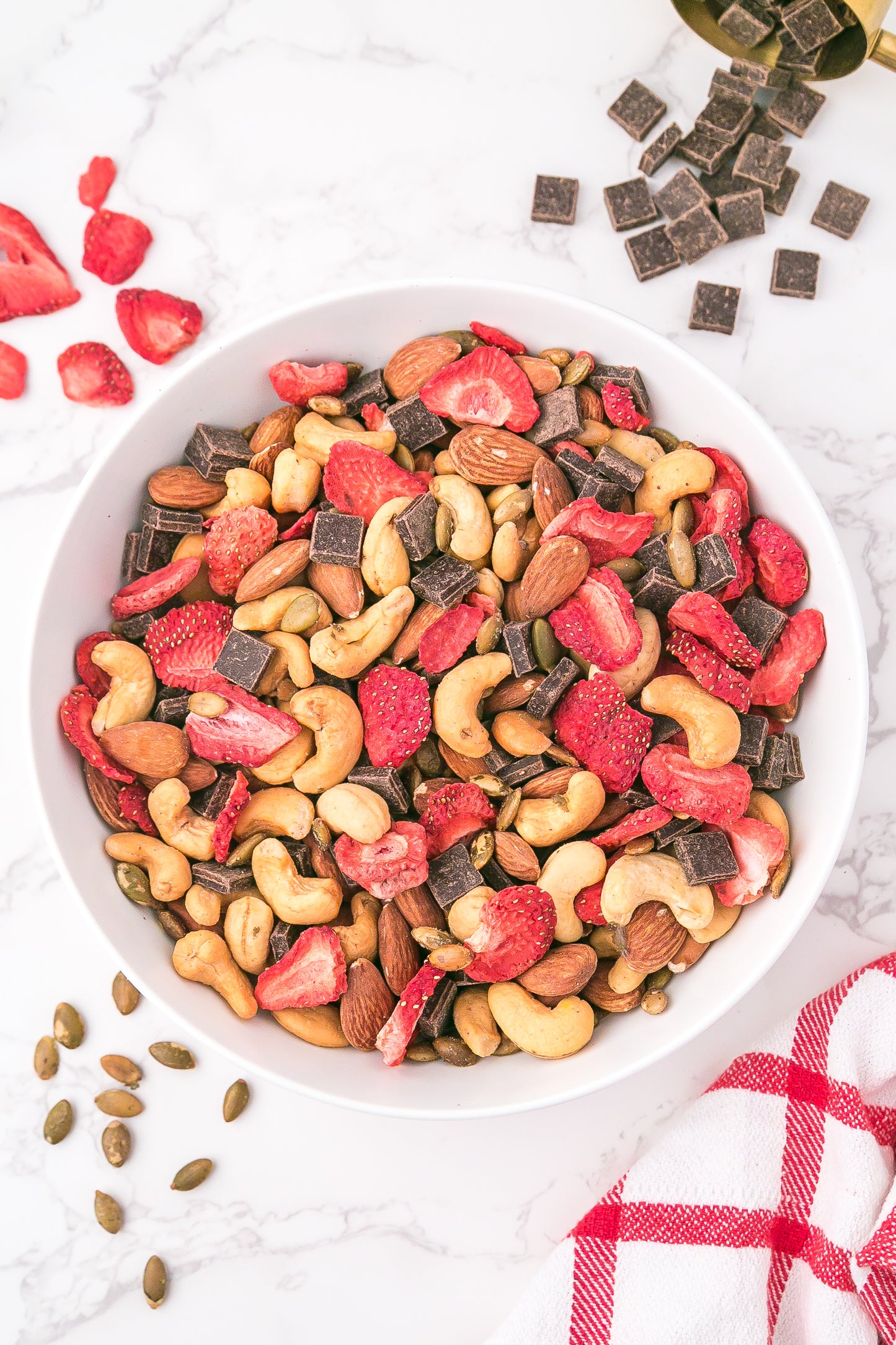 Clearance - Dark Chocolate & Strawberry Trail Mix