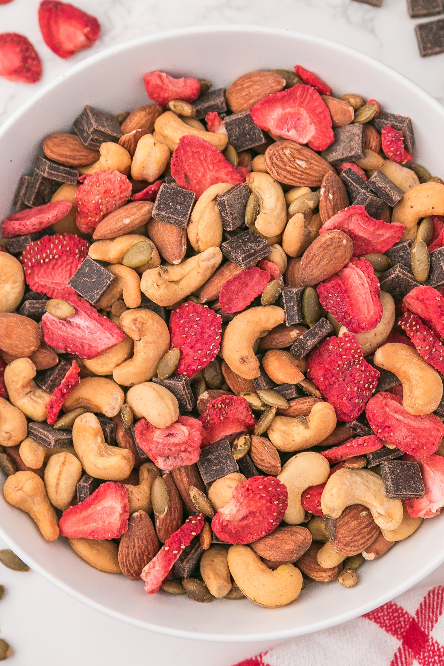 Clearance - Dark Chocolate & Strawberry Trail Mix