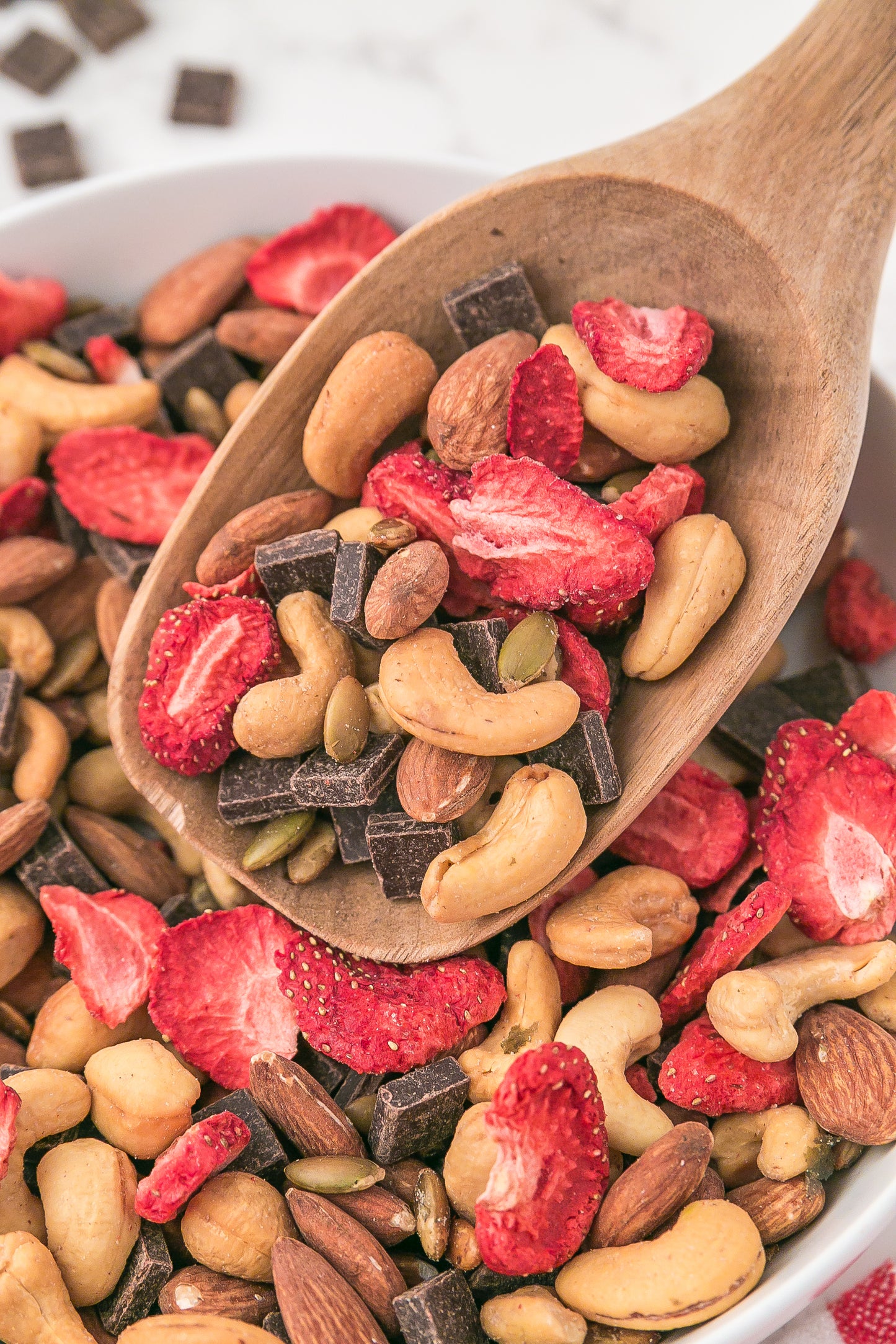 Clearance - Dark Chocolate & Strawberry Trail Mix