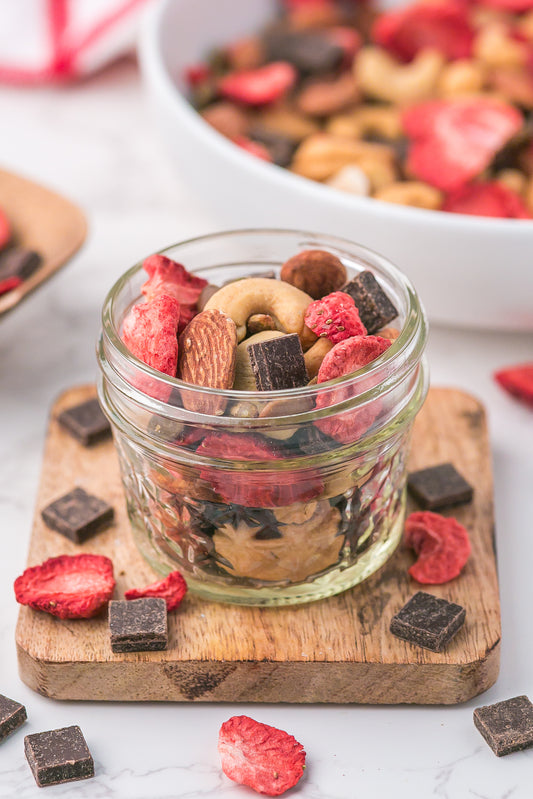 Clearance - Dark Chocolate & Strawberry Trail Mix