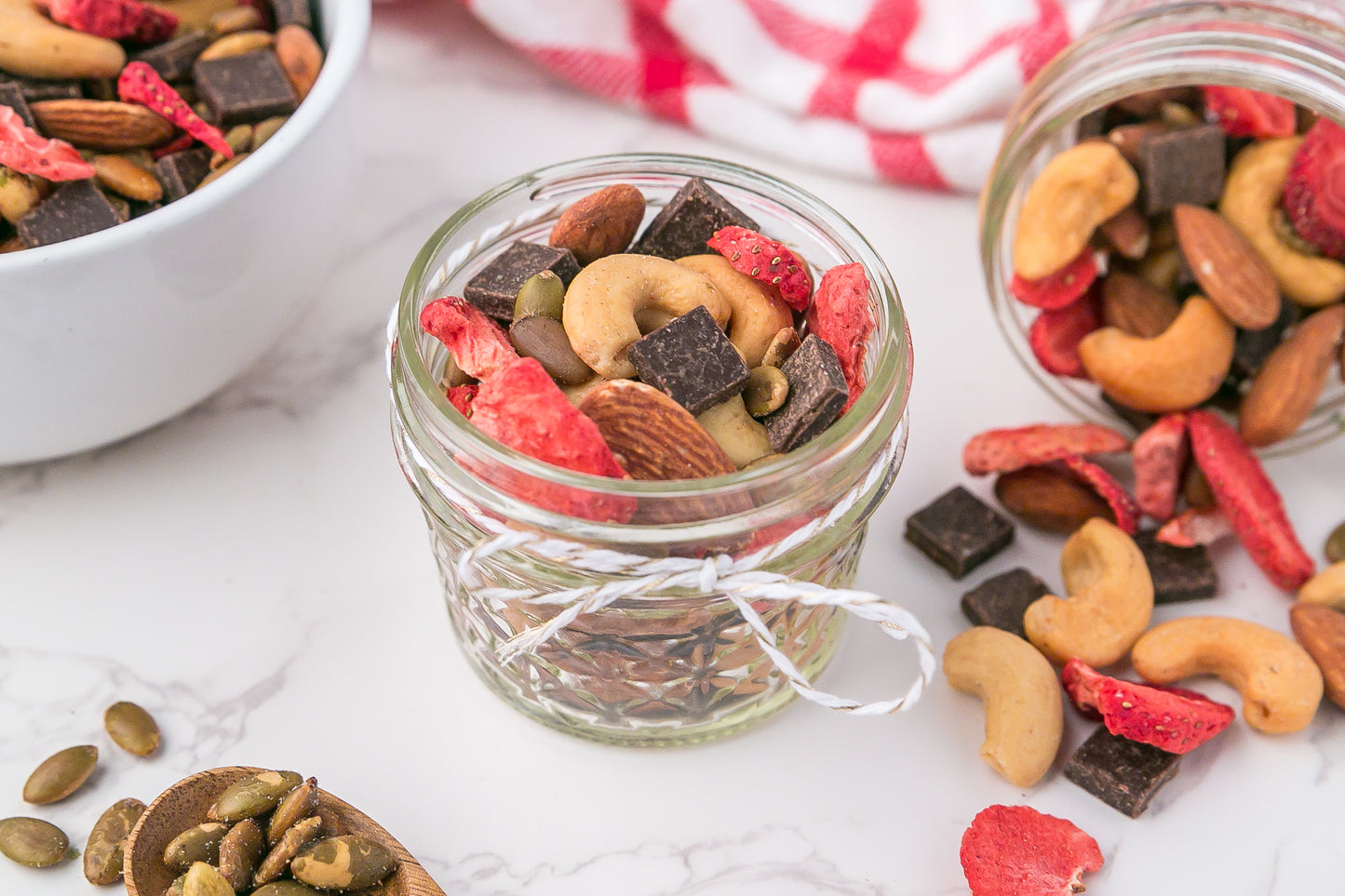 Clearance - Dark Chocolate & Strawberry Trail Mix
