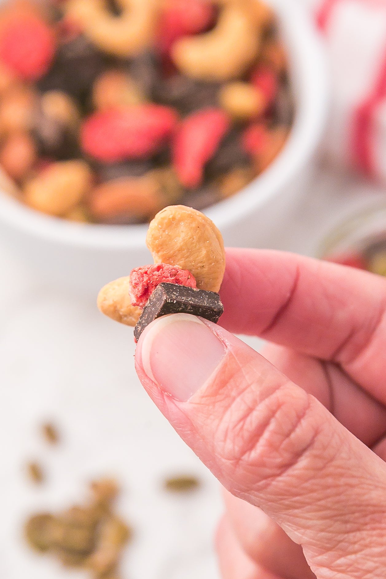 Clearance - Dark Chocolate & Strawberry Trail Mix