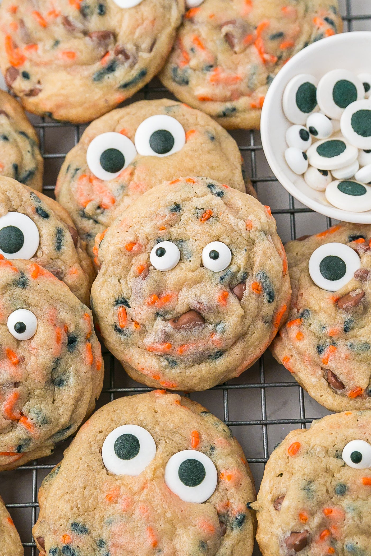 Halloween Chocolate Chip Cookies