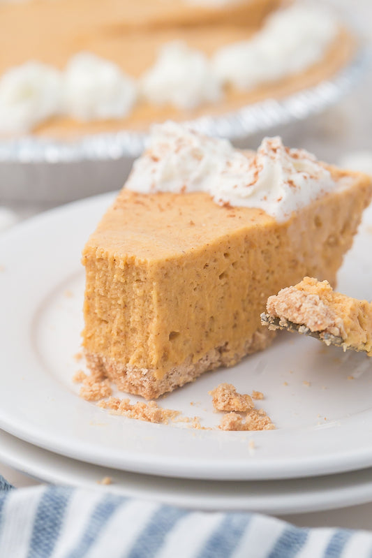 No-Bake Marshmallow Pumpkin Pie