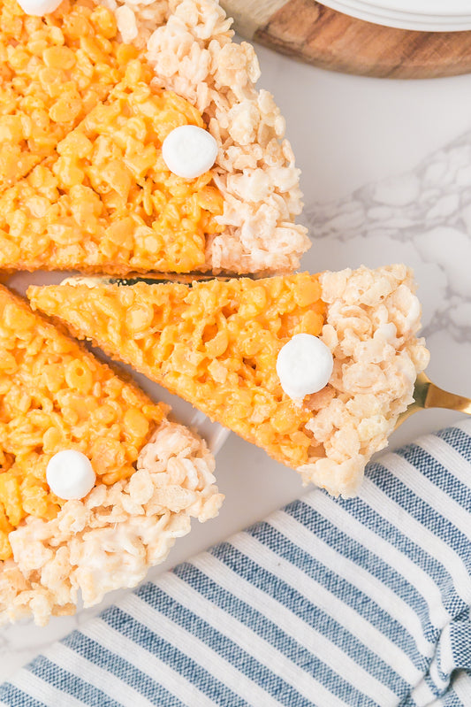 Pumpkin Pie Rice Krispie Treats