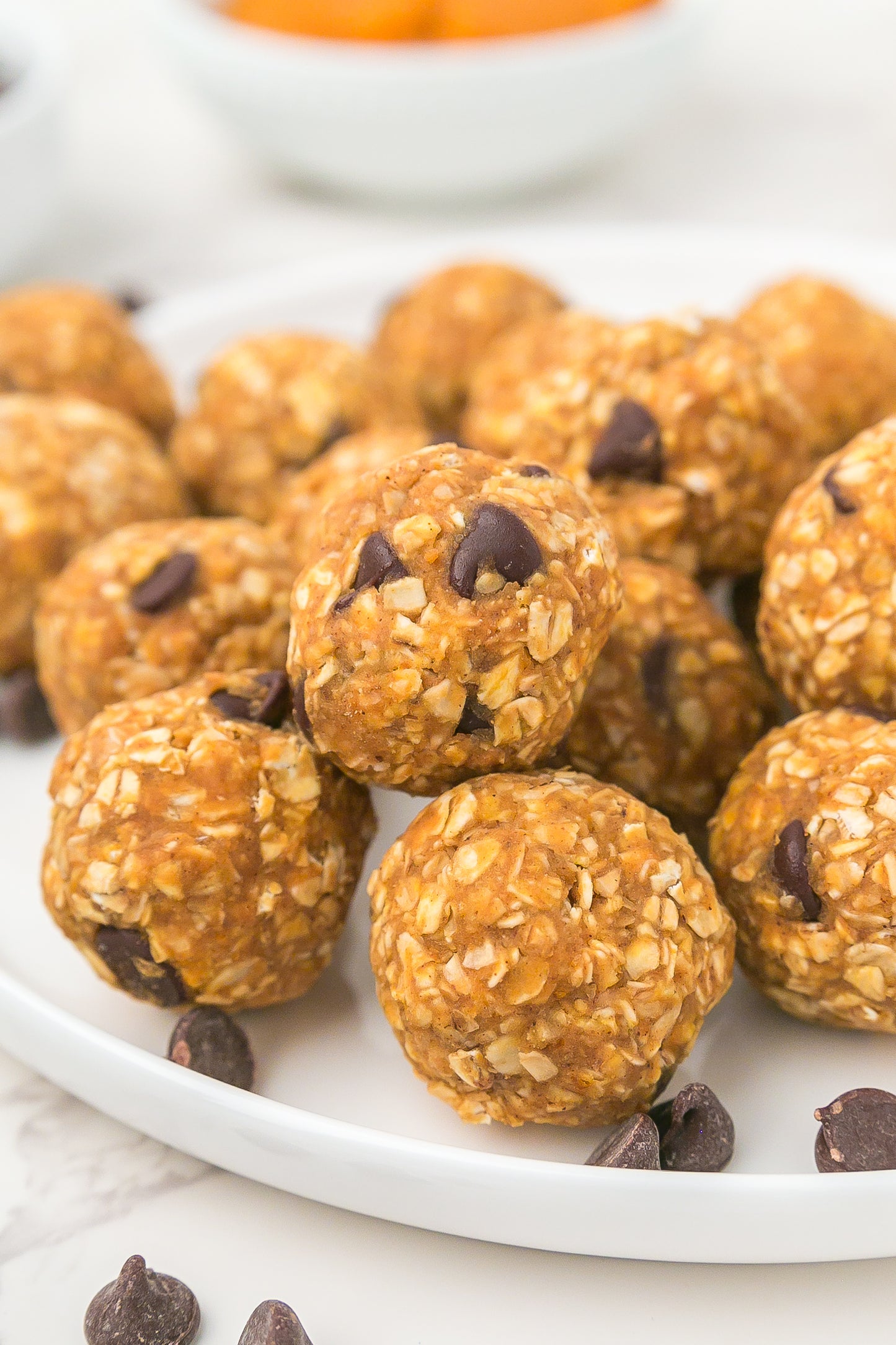 Pumpkin Chocolate Chip Protein Balls
