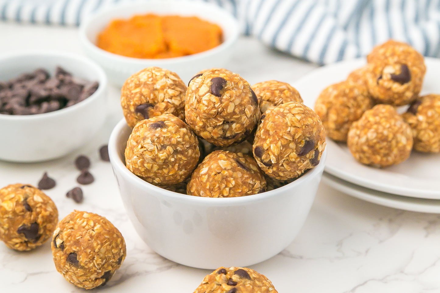 Pumpkin Chocolate Chip Protein Balls