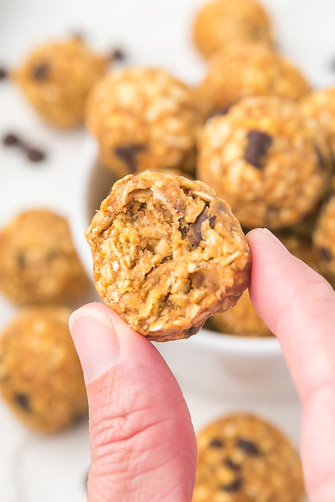 Pumpkin Chocolate Chip Protein Balls