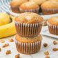 Banana Cream Cheese Muffins
