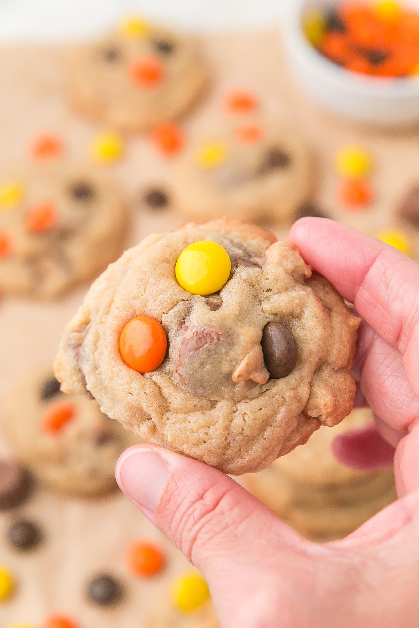 Loaded Reese's Peanut Butter Cookies