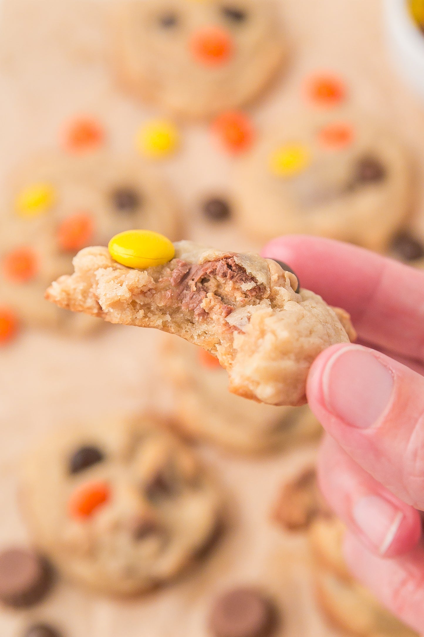 Loaded Reese's Peanut Butter Cookies