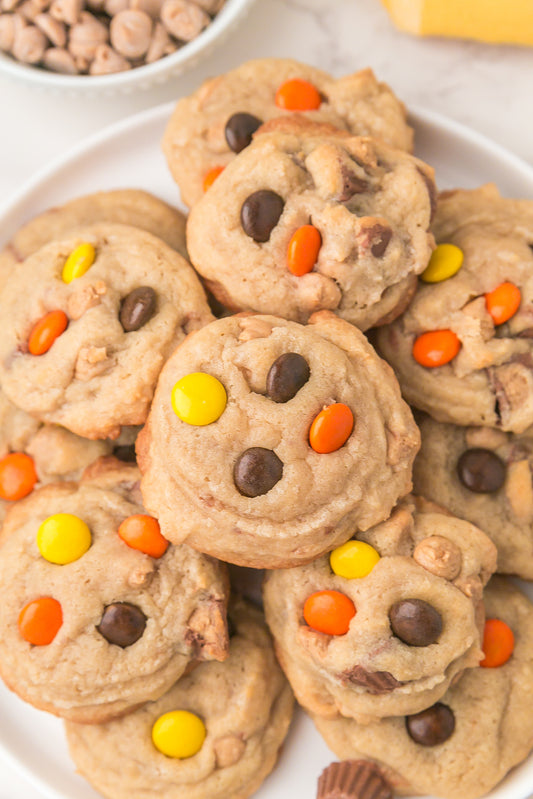 Loaded Reese's Peanut Butter Cookies