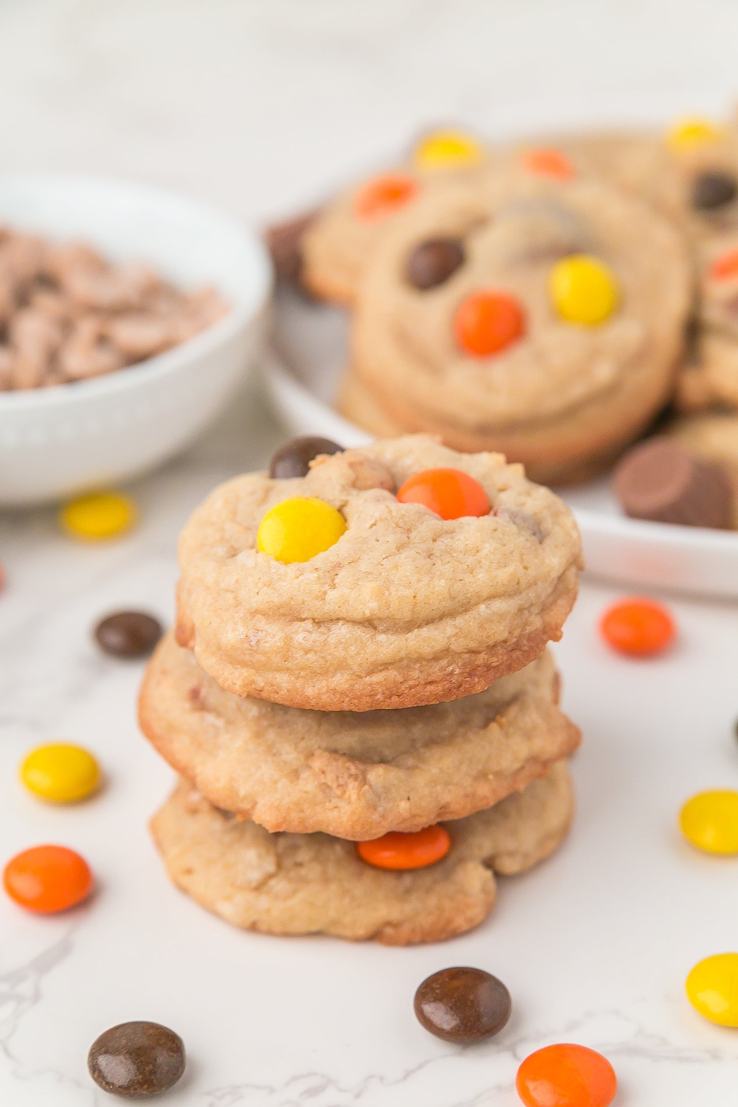 Loaded Reese's Peanut Butter Cookies