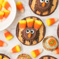 Fudge Stripe Turkey Cookies