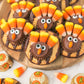 Fudge Stripe Turkey Cookies