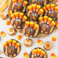 Fudge Stripe Turkey Cookies