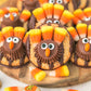 Fudge Stripe Turkey Cookies