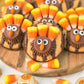 Fudge Stripe Turkey Cookies