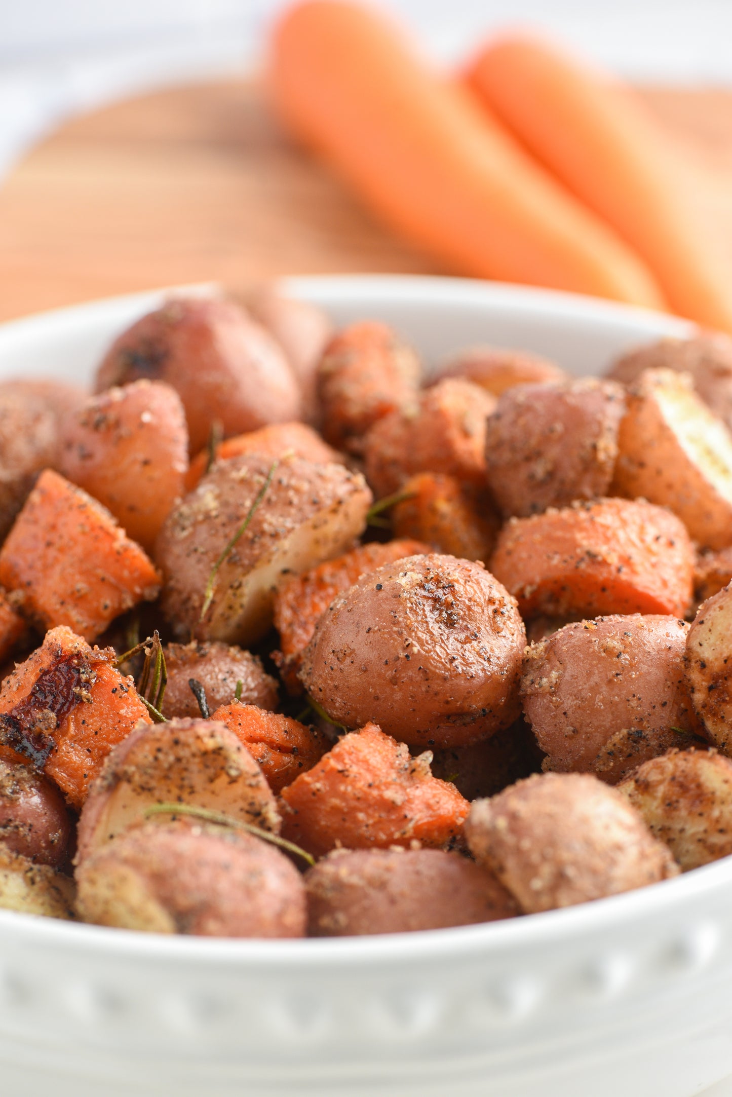 Clearance - Oven roasted carrots and potatoes