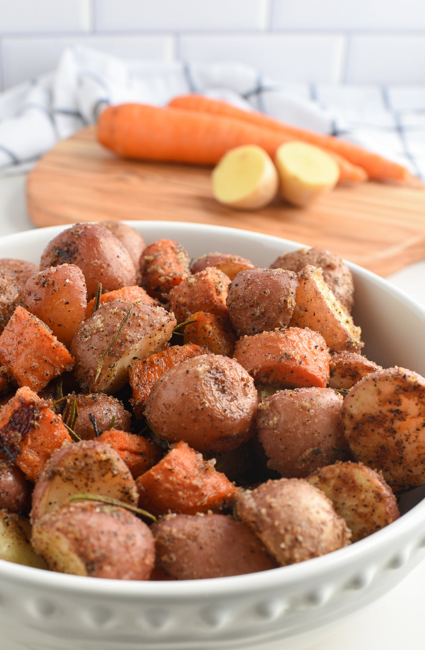 Clearance - Oven roasted carrots and potatoes