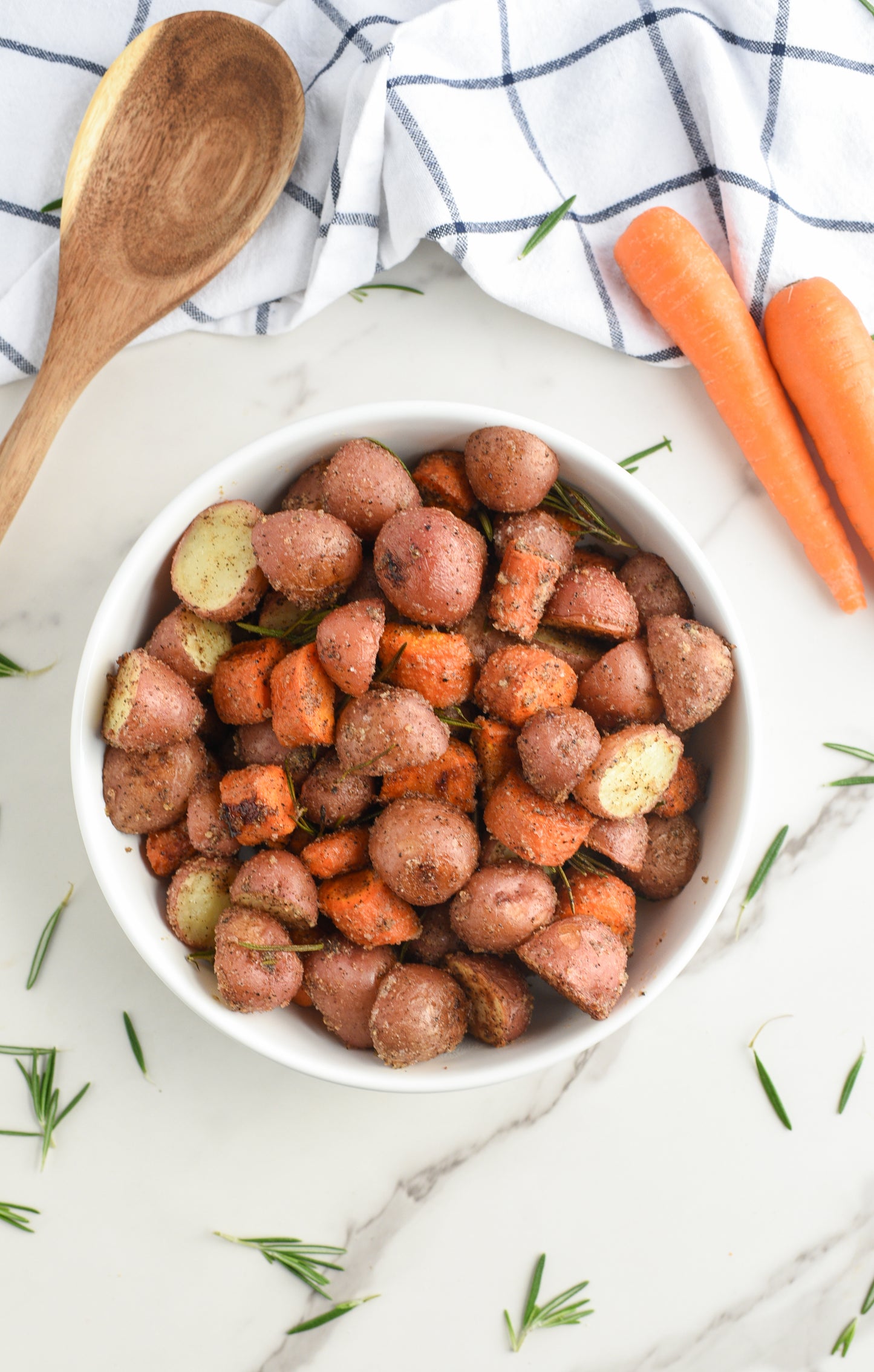 Clearance - Oven roasted carrots and potatoes