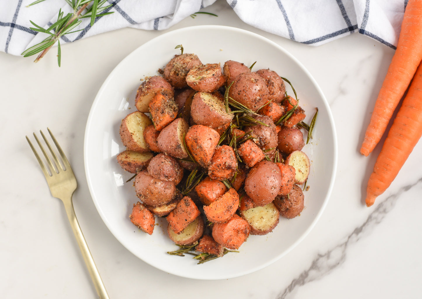 Clearance - Oven roasted carrots and potatoes
