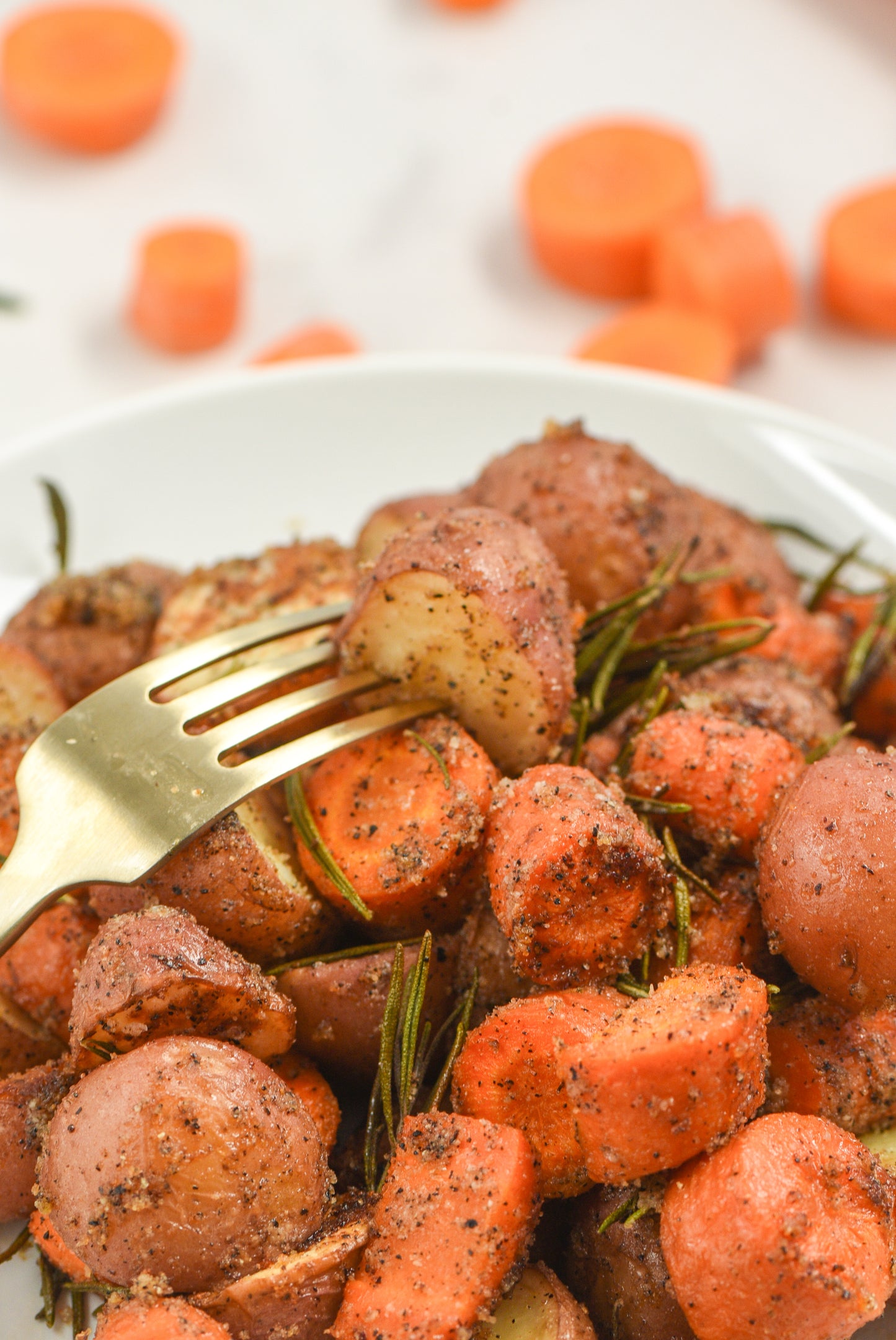 Clearance - Oven roasted carrots and potatoes