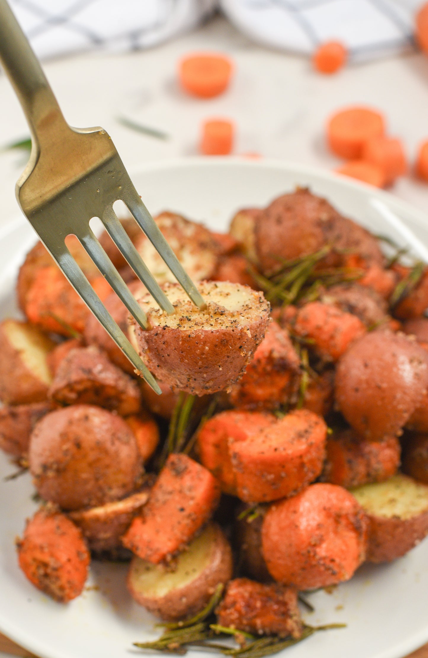 Clearance - Oven roasted carrots and potatoes